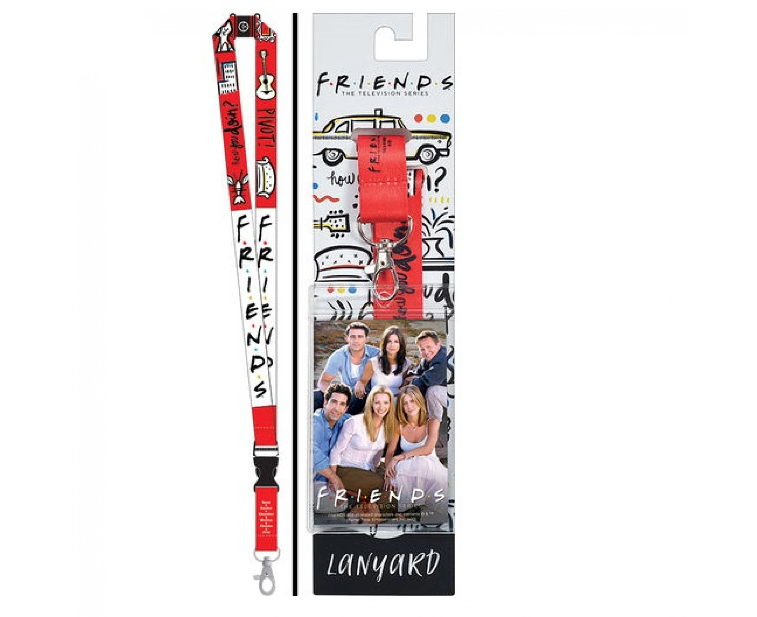 Friends TV Show Lanyard With ID Holder