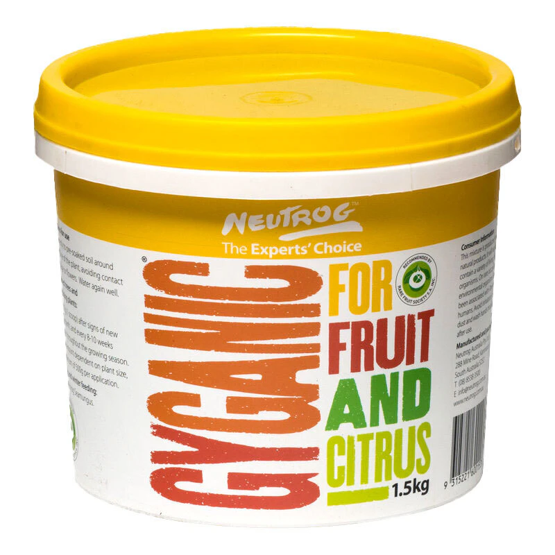 Neutrog Gyganic Veggies Fruit And Citrus Fertiliser 4kg