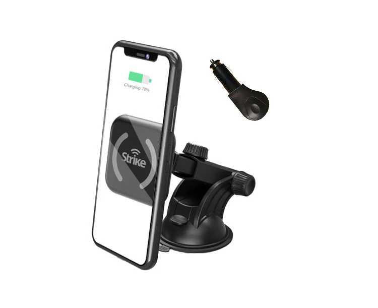 Strike Alpha Wireless Charging Magnetic Snap In-Car Cradle DIY Kit