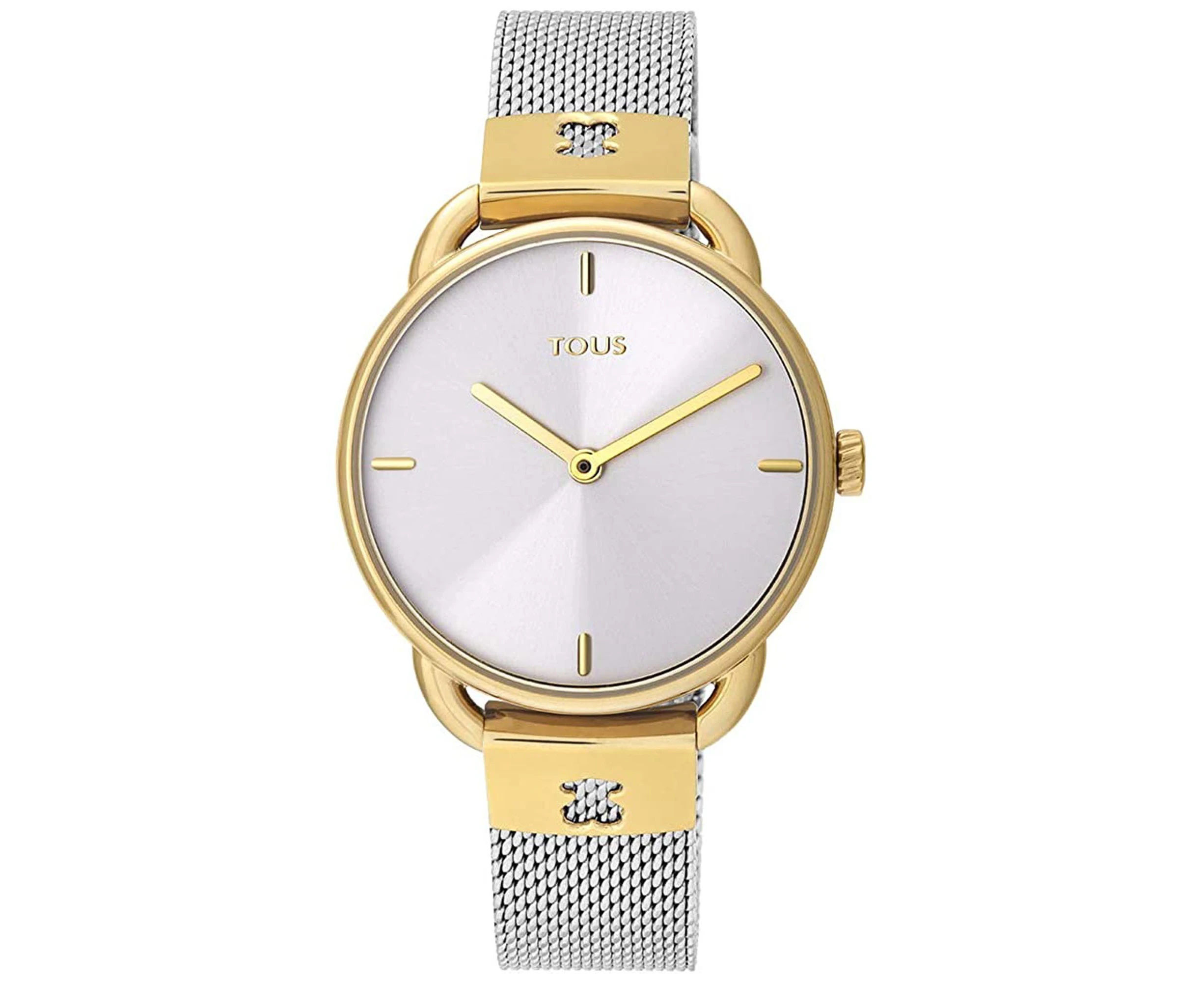 Tous watched let Women Analog Quartz Watch with Stainless Steel bracelet Silver