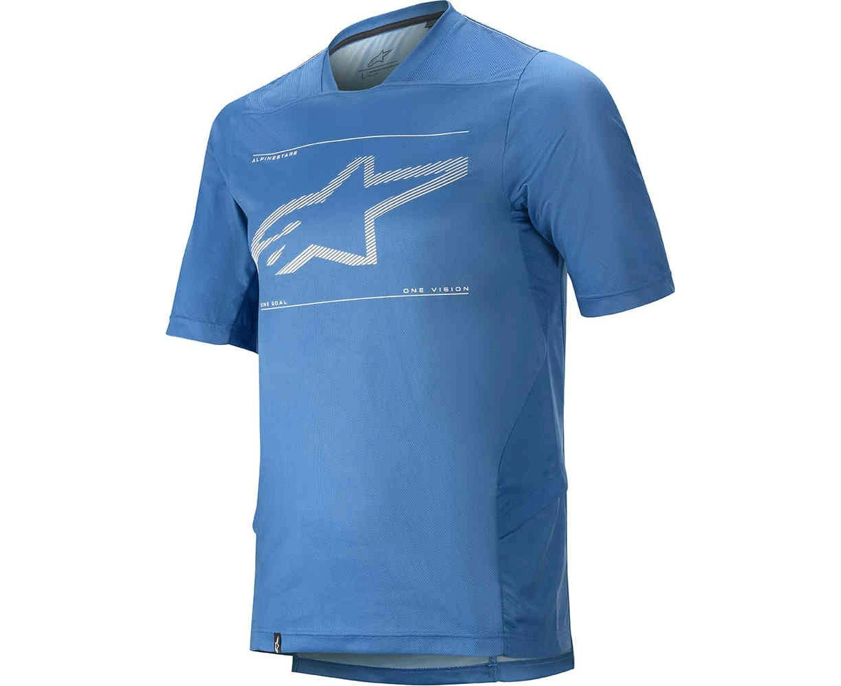 Alpinestars Unisex Drop 6.0 Short Sleeve Jersey - Blue