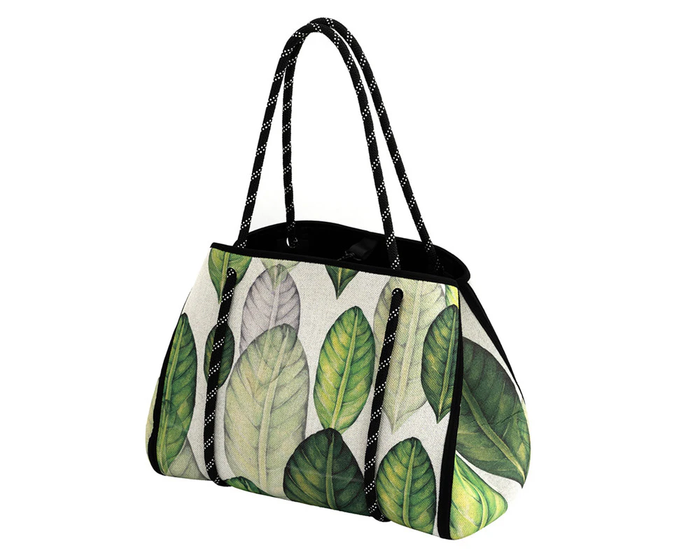 Market Tote - Leaves