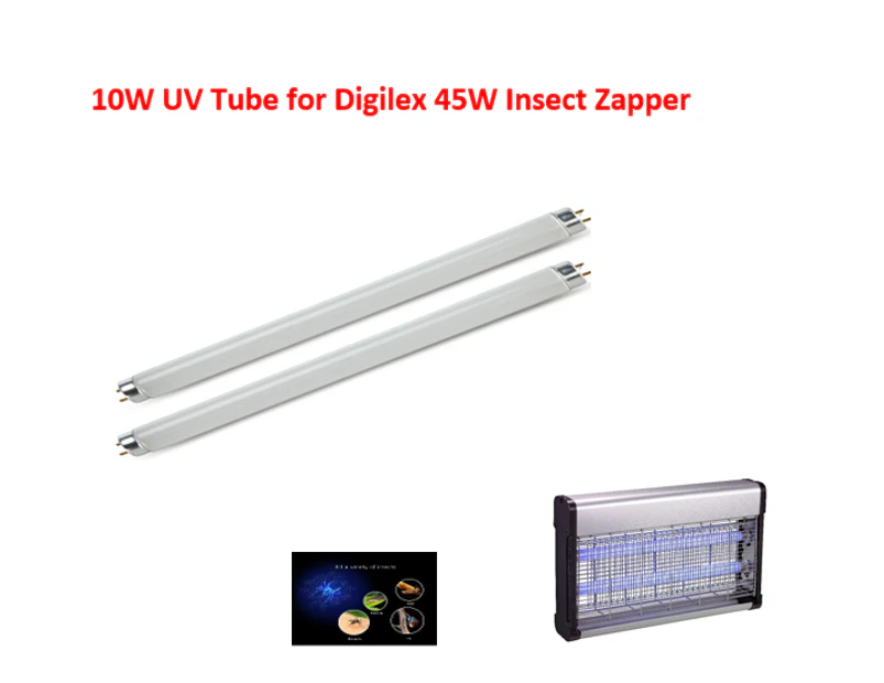 2XReplacement 10W UV Ultraviolet Tube