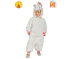 Rubie's Licensed Fluffy Unicorn Dress Up Costume Size Toddler