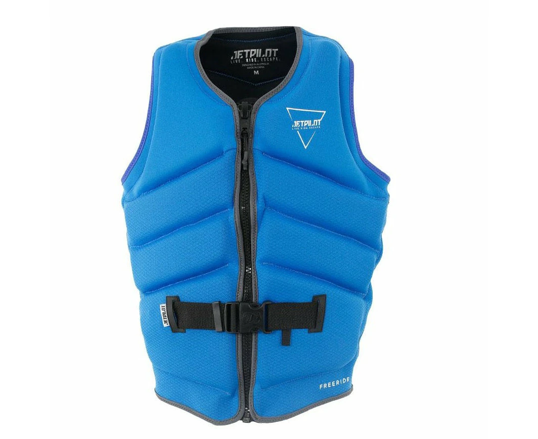 Jetpilot Freeride Ja19228 F/e Men's Neo L50 Pfd Vest Royal Blue Sizes S 3xl