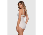 Miraclesuit Shapewear Lycra(R) FitSense(TM) Extra High Waist Shaping Brief in Warm Beige