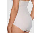 Miraclesuit Shapewear Lycra(R) FitSense(TM) Extra High Waist Shaping Brief in Warm Beige