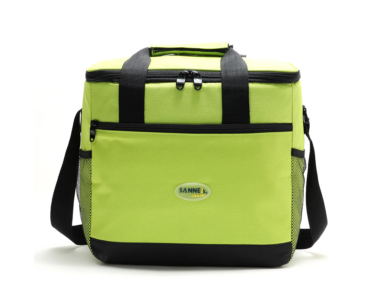 Sannea Insulated Lunch Box Lunch Bags Large Capacity Lunch Bag-Green