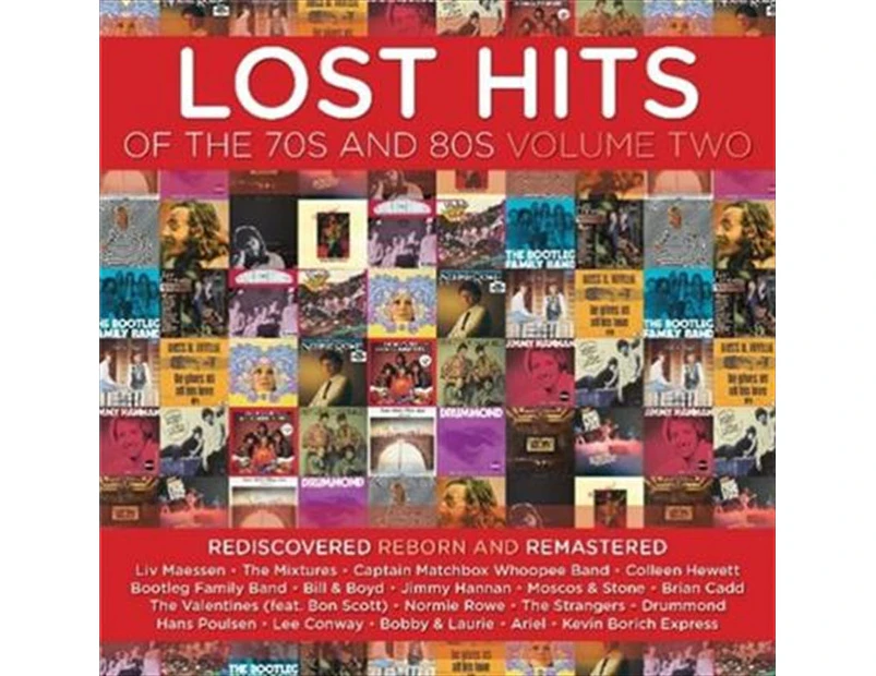 Various Lost Hits Of The 70's And 80's Volume Two Cd