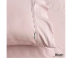 400 Thread Count Sheet set Blush Single Bed