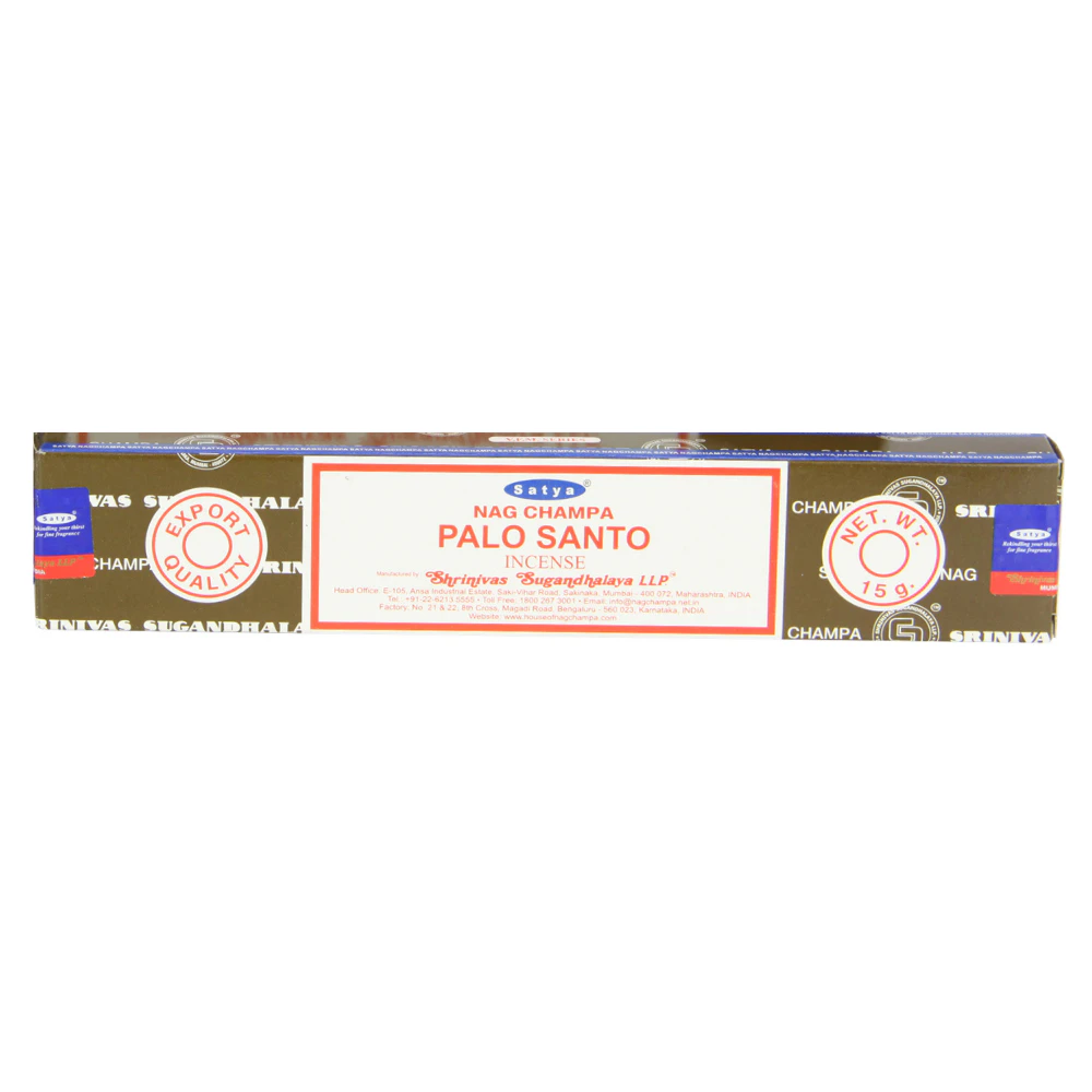 15g Palo Santo Satya Nag Champa Incense Sticks