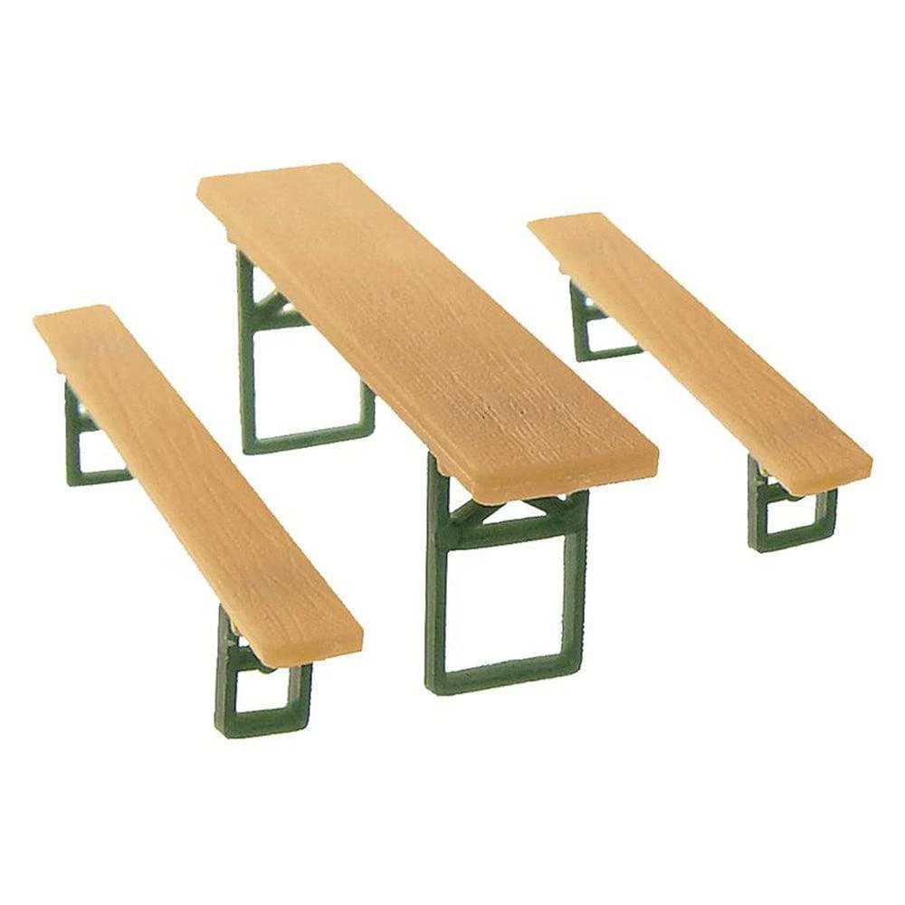 Faller 40 Beer benches and 20 Tables