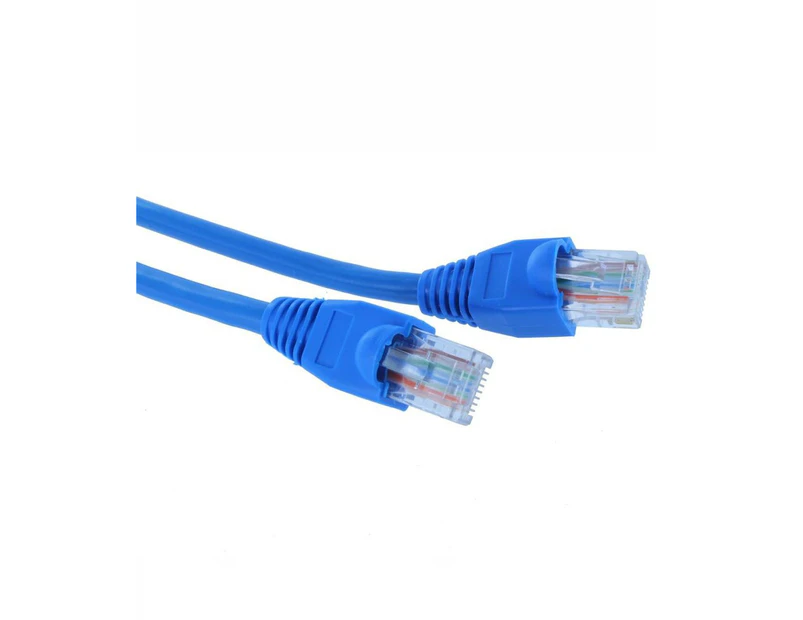 2m 6.6ft CAT6 Ethernet Network Cable Internet Patch router Blue NBN PS4 Xbox