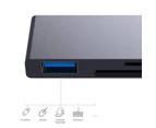 USB Type C Hub - 6 in 1 for iPad Pro
