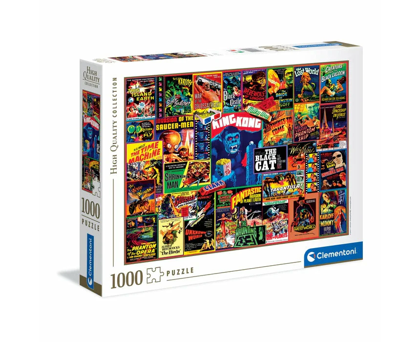 Clementoni Thriller Classics High Quality Collection 1000-Piece Jigsaw Puzzle