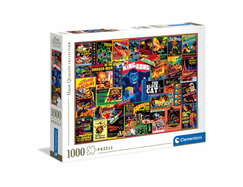 Clementoni Thriller Classics High Quality Collection 1000-Piece Jigsaw Puzzle