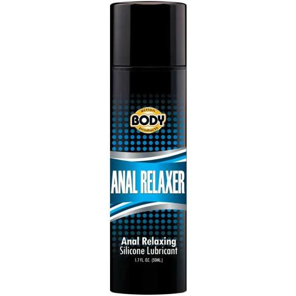 Body Action Anal Relaxer Silicone Lube 1.7oz Premium Intimate Lubricant For Enhanced Pleasure And Relaxation