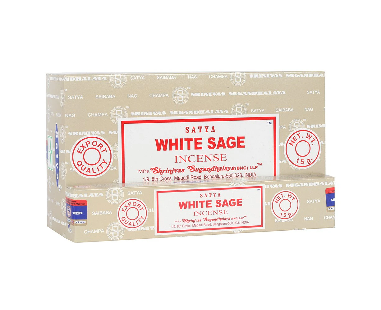 White Sage Incense Sticks by Satya