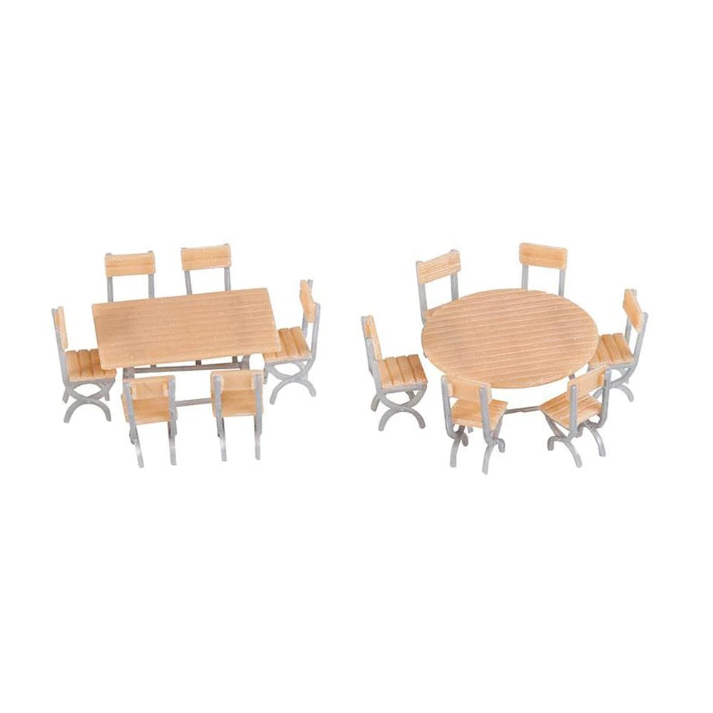 Faller HO 2 Tables and 2 Chairs