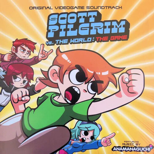 Anamanaguchi - Scott Pilgrim Vs. The World: The Game (Original Videogame Soundtrack)  [VINYL LP] Clear Vinyl, Orange USA import