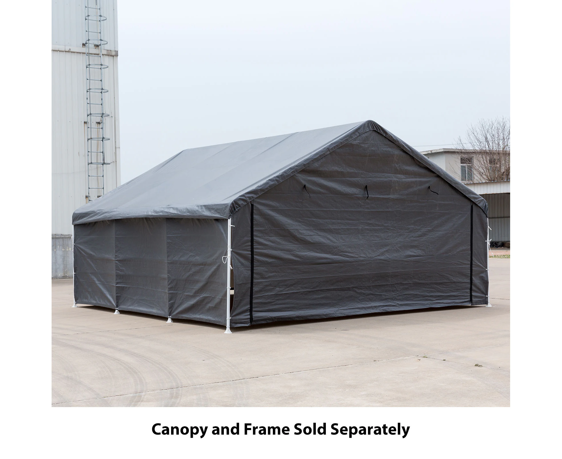 Enclosure Kit for Flyline Portable Double Carport 18ft x 20ft