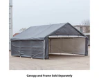 Enclosure Kit for Flyline Portable Double Carport 18ft x 20ft