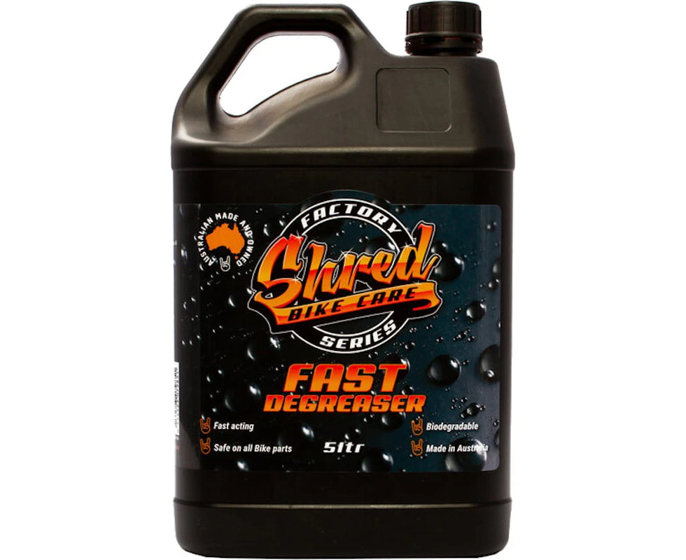 Shred Fast Degreaser Factory Series 5L Biodegradable Bike Degreaser