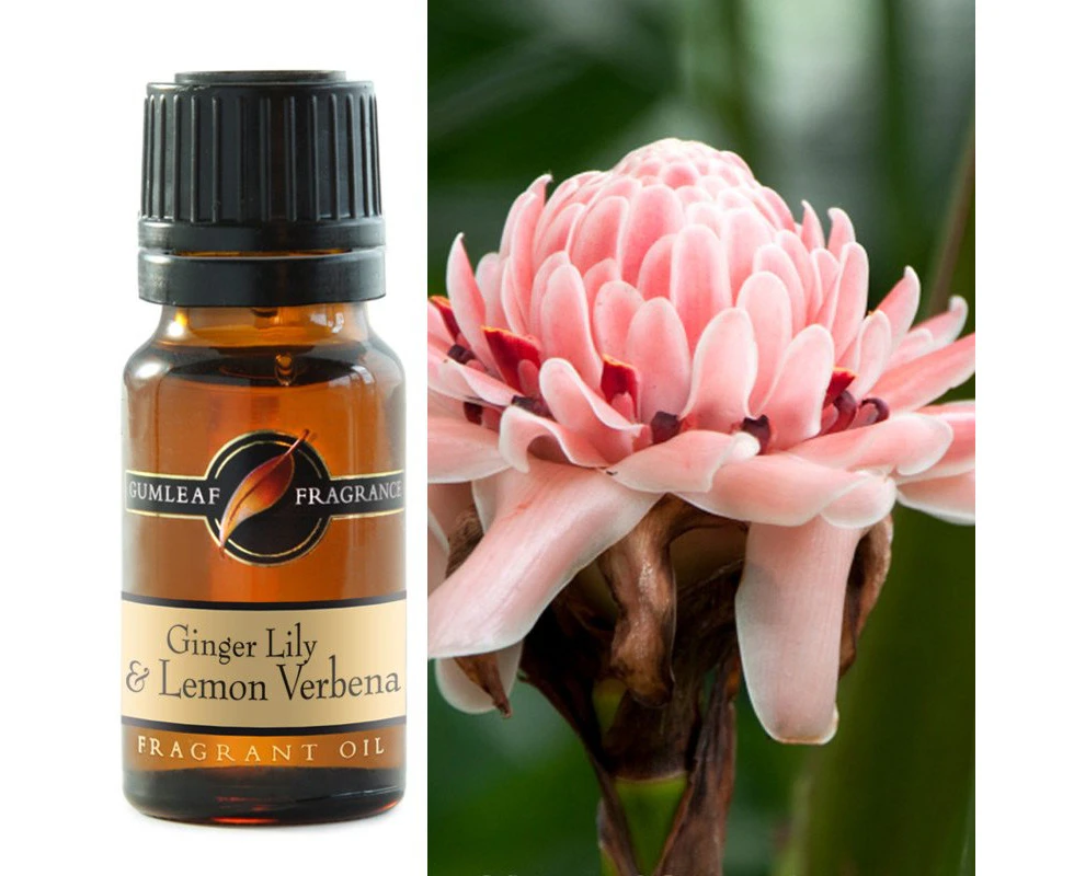 Ginger Lily & Lemon Verbena Fragrance Oil 10ml