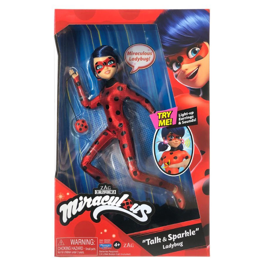 Miraculous Ladybug Deluxe Talking Fashion Doll