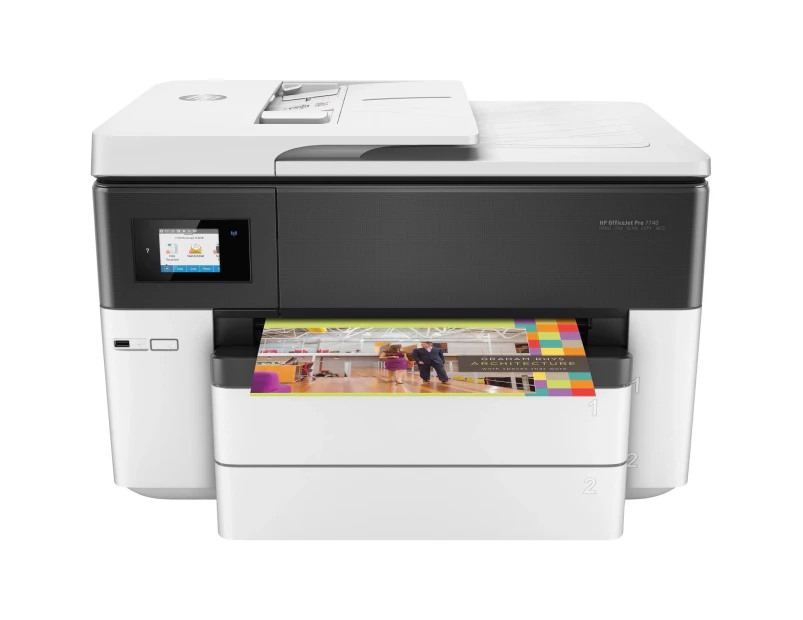 HP Officejet Pro 7740 Wireless Inkjet Multifunction Printer - Colour ...