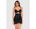 Miraclesuit Shapewear Tummy Tuck Firm Control Ultra High Waist Shapewear Shorts in Black