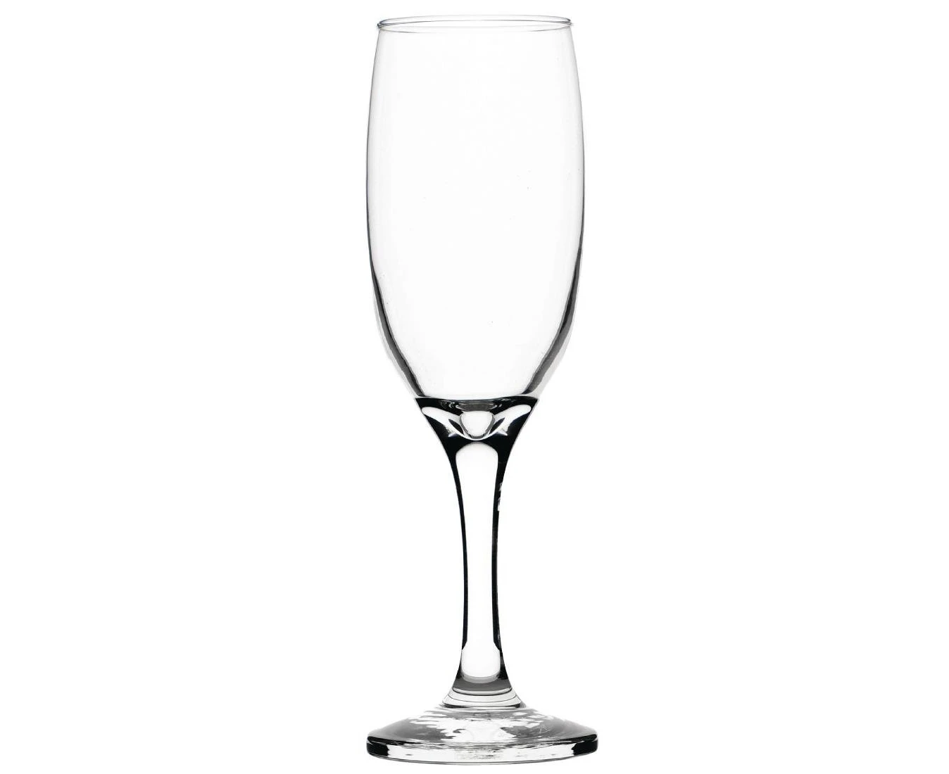 Nadir Manhattan Champagne Glasses 210ml - Clear - Pack of 12