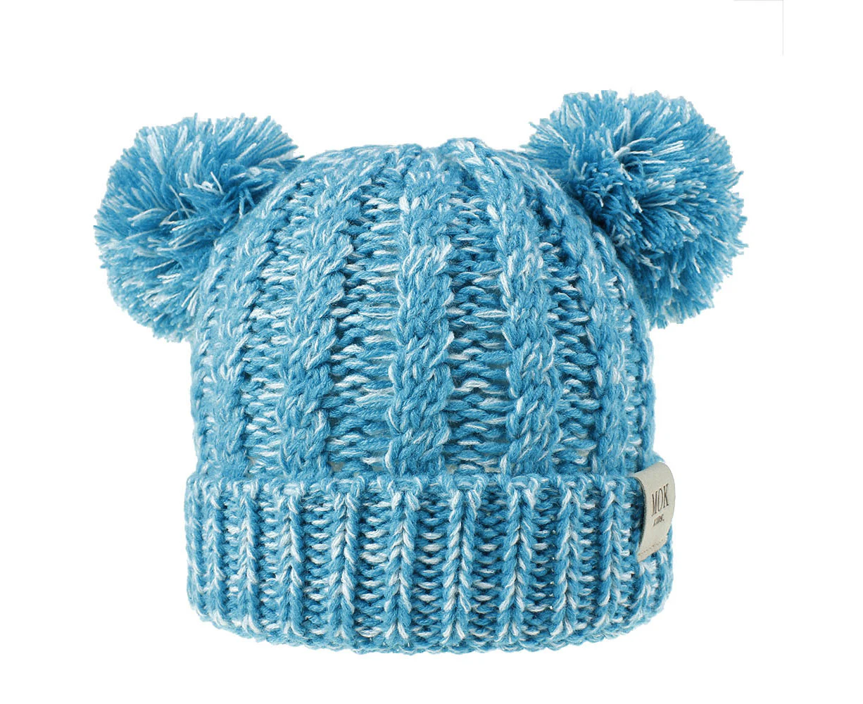 Baby Hats Warm Winter Kids Beanie Cap - Blue