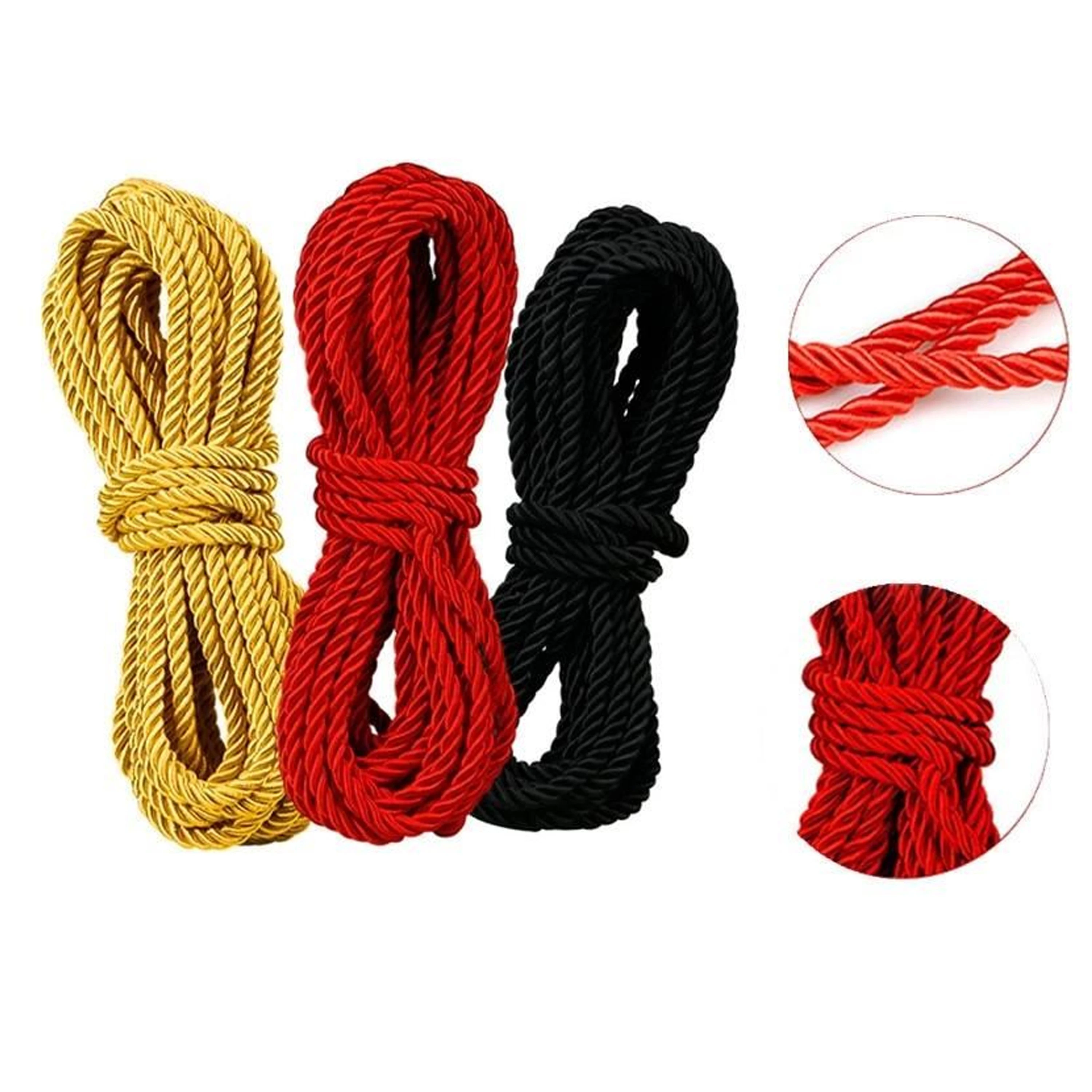 Rope & Suspension 10M Nylon Bondage Rope Erotic Positions Slave Restraints Bdsm Fetish