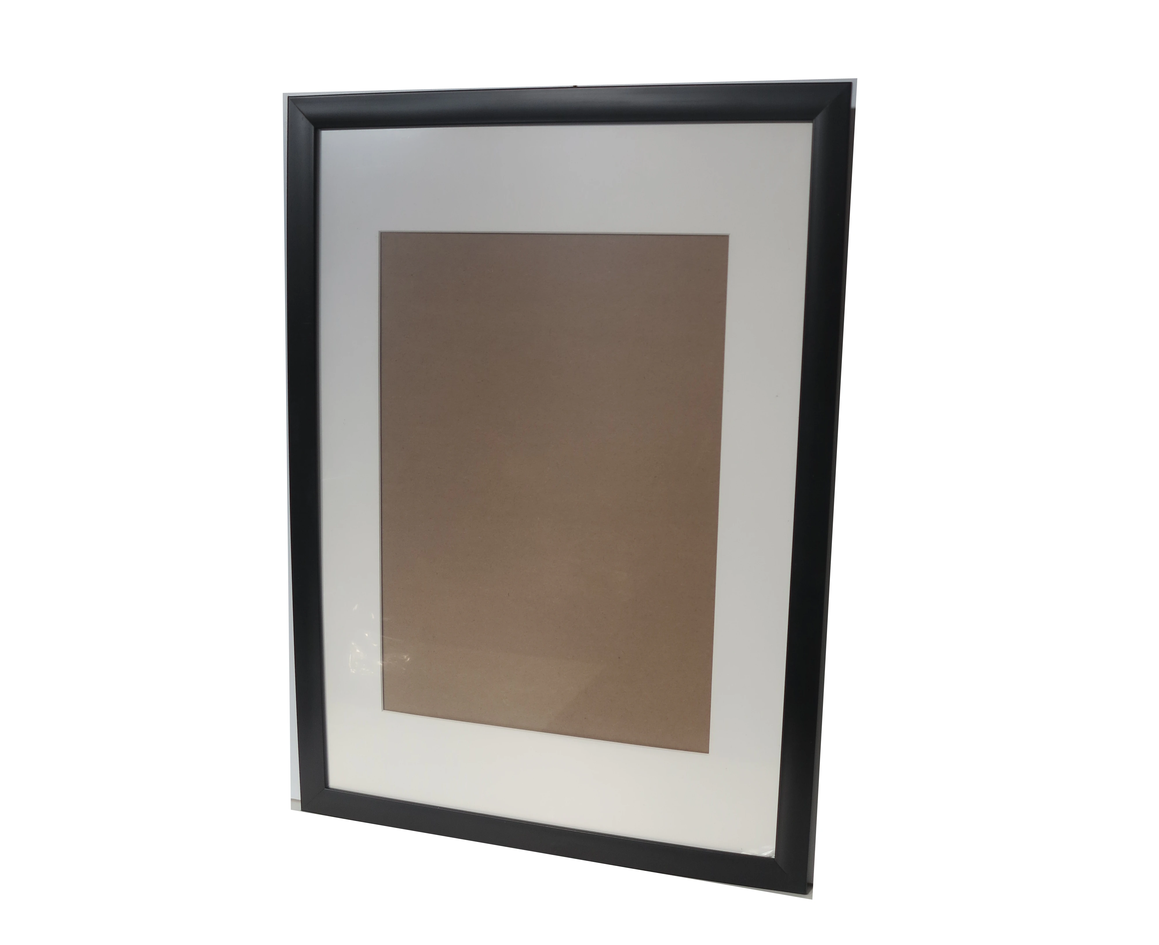 Picture Frame  16X24" Mat Border For Photo  12X18" Black Color