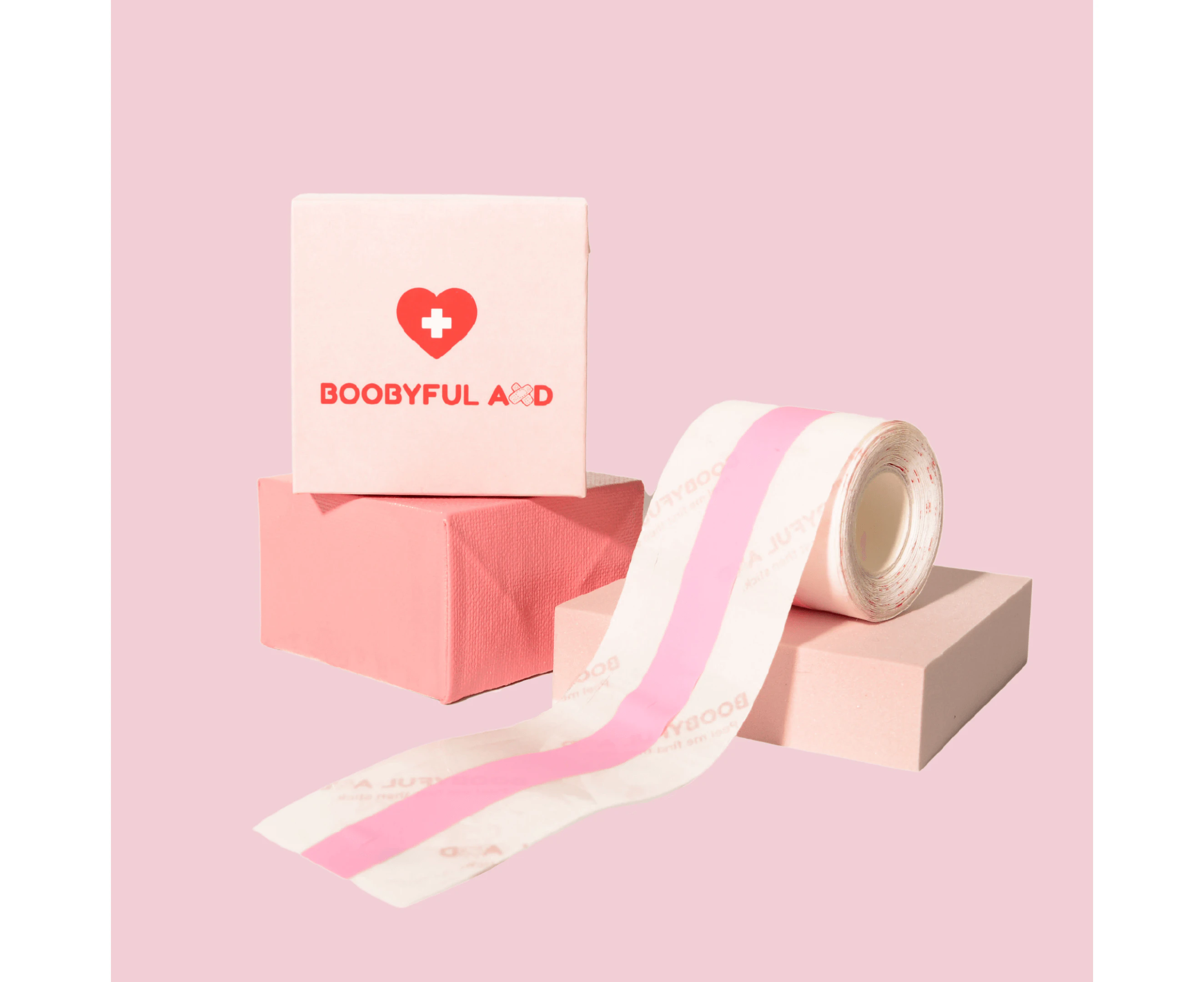 Boobyful Aid Boob Tape - Clear