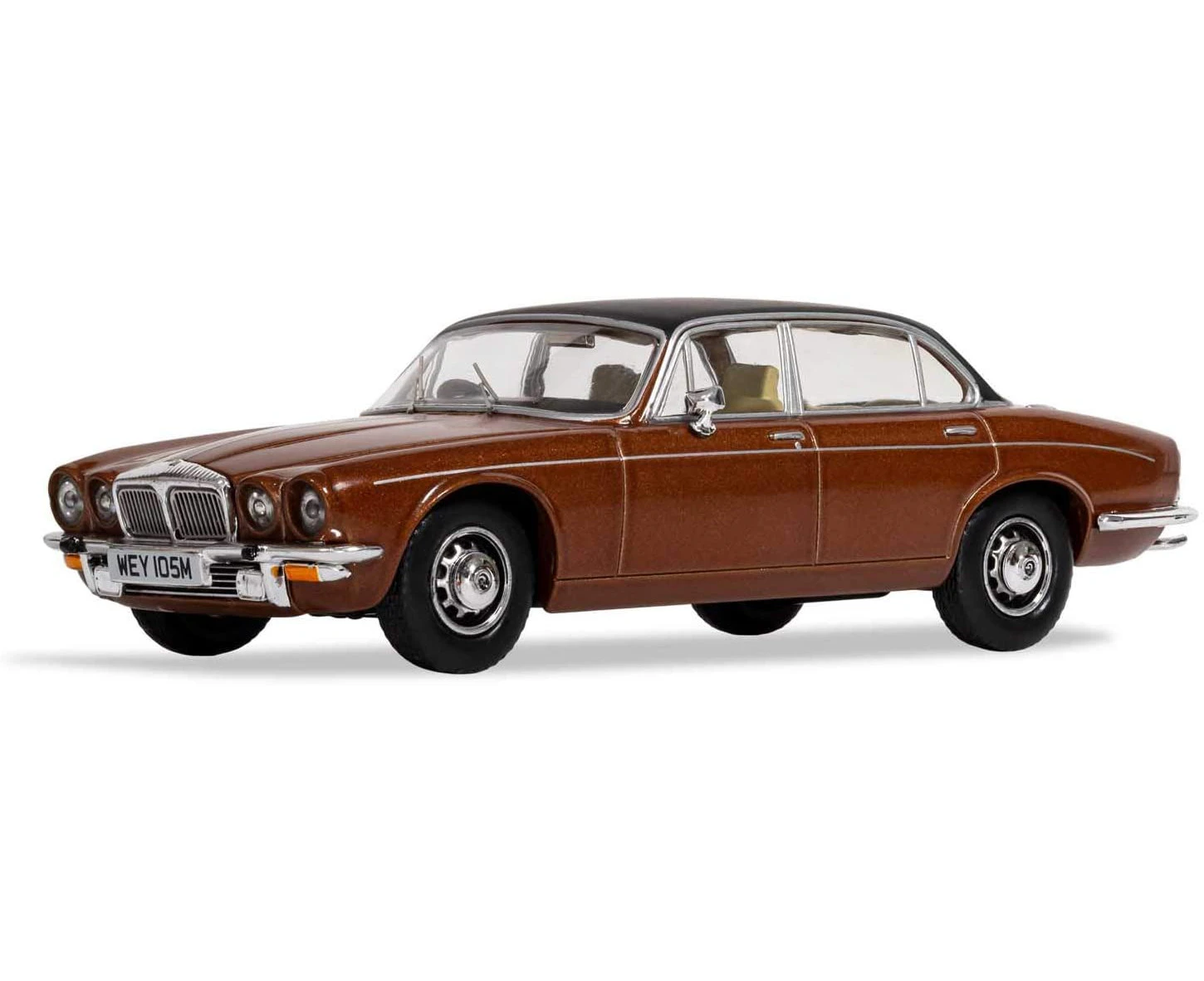 Caramel Daimler Double Six Series 2 Vanden Plas Corgi 1:43 Model Car