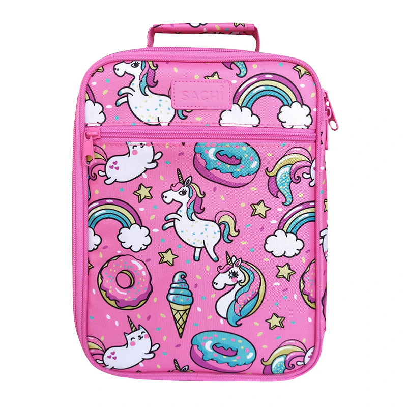 Sachi Insulated Kids Lunch Tote - Unicorn