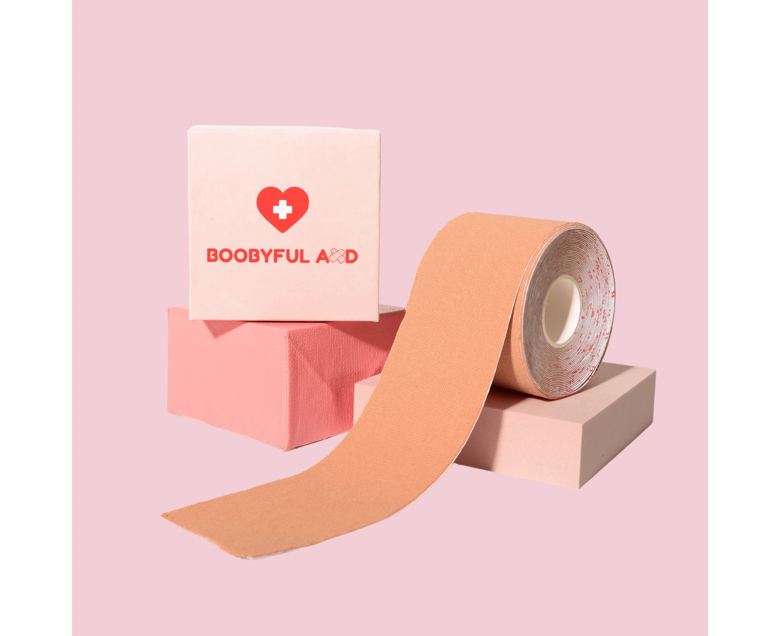 Boobyful Aid Boob Tape - Nude