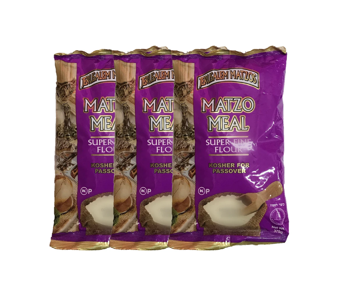 Jerusalem Matzo Meal Super Fine Flour 375g x 3