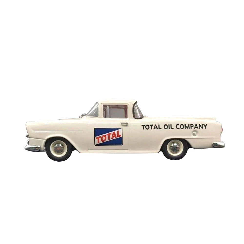 DDA Licensed 1:43 Scale Holden FB Ute Total Fuel 1960 Diecast Model Car White