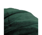 Pierre Fur Bean Bag - Emerald Green