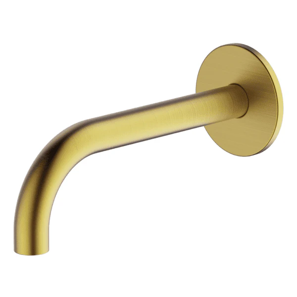 Poco Basin Spout 165mm Brushed Brass