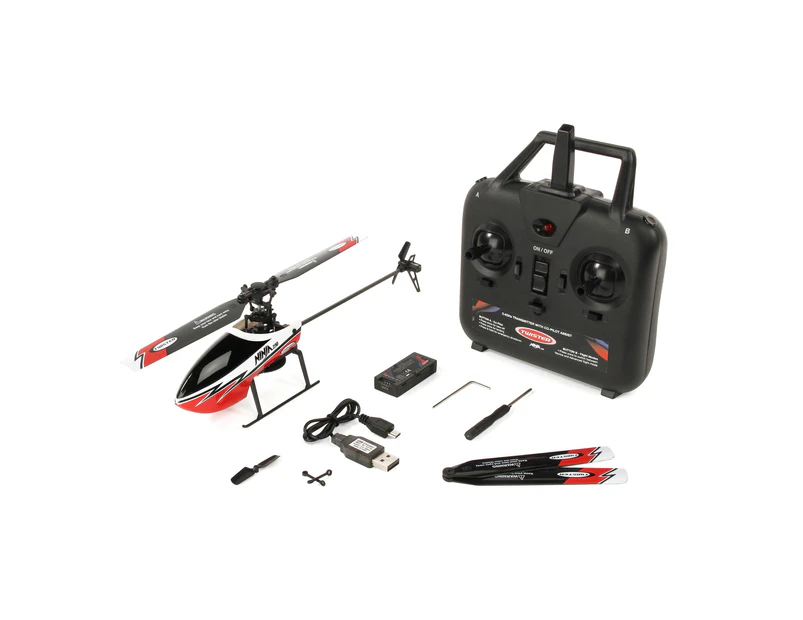 4 Channel 6 Axis Gyro RC Helicopter with Altitude Hold - Ninja 250