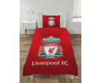 Liverpool FC Single Duvet/Doona/Quilt Cover and Pillowcase Set Gradient Design