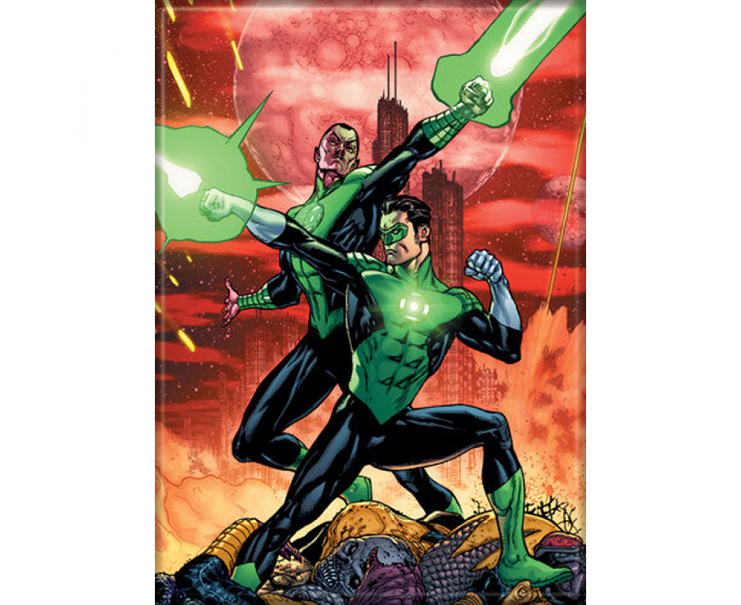 DC Comics The Two Lanterns John Stewart & Hal Jordan Magnet