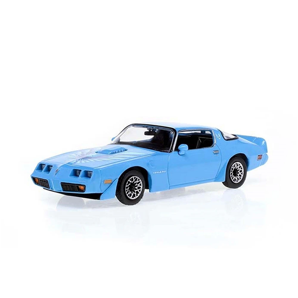 Greenlight Licensed 1:43 Scale Pontiac Firebird Trans Am Hardtop 1979 Diecast Model Car Blue