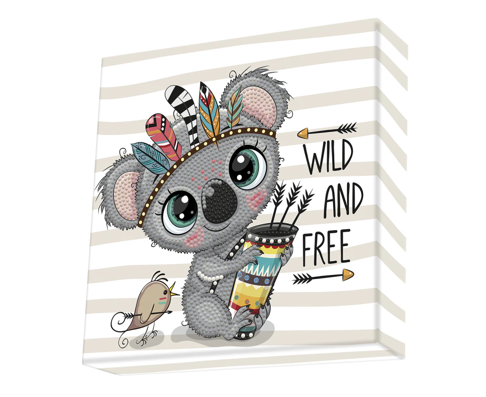 Diamond Dotz DOTZ BOX, Wild and Free, 22 x 22cm