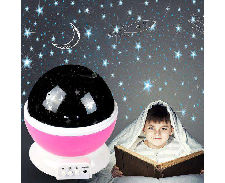 Big Bedding Australia LED NIGHT STAR SKY PROJECTOR LIGHT LAMP ROTATING STARRY BABY ROOM KIDS GIFT