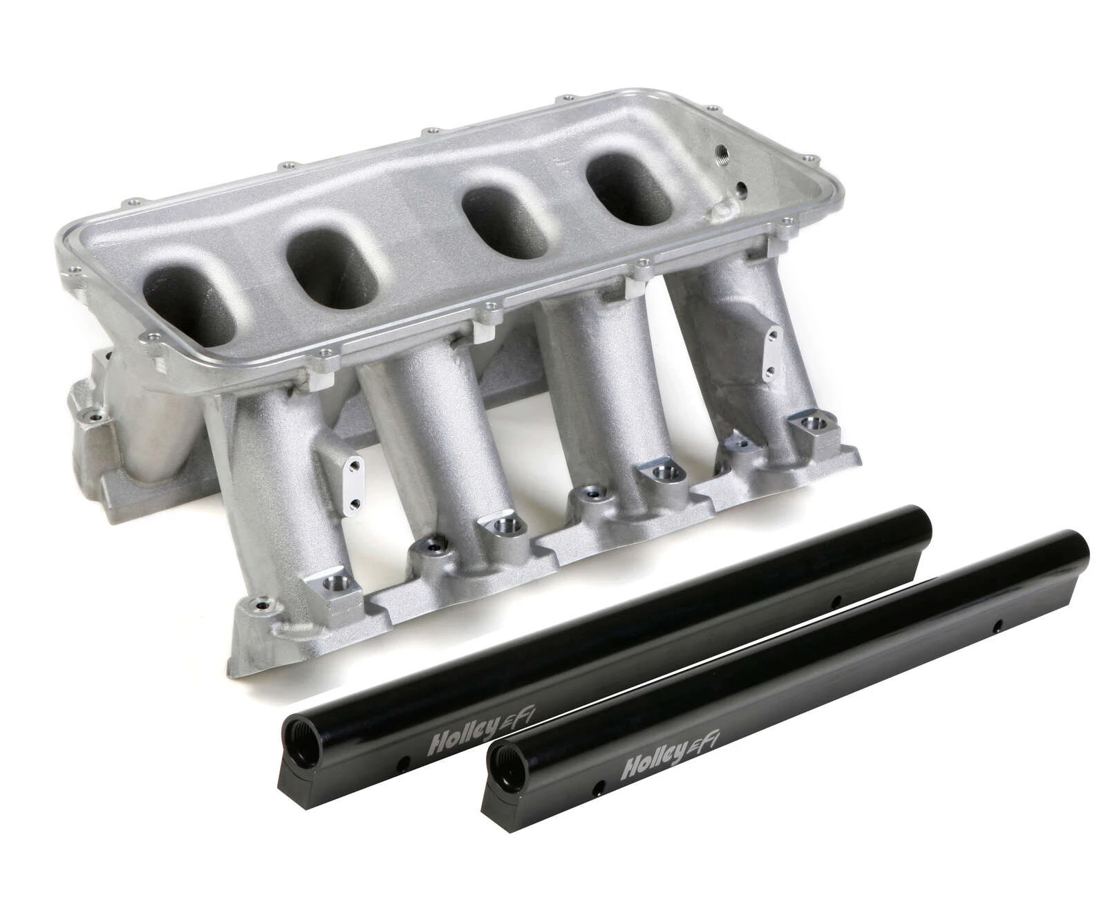 Holley Intake Manifold, EFI Hi-Ram Aluminium, Natural Base Only Chev For Holden For Chevrolet LS1 For Holden For Chevrolet LS2 For Holden For Chevrole